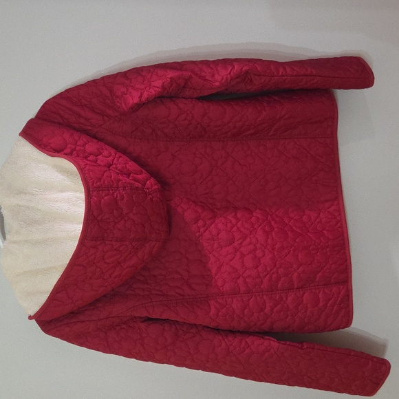 Disney MINNIE MOUSE Women's Red Puffer Jacket - Picture 5 of 8